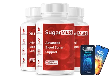 3 Bottles - SugarMute - Natural Treatment for the most desired blood sugar results.